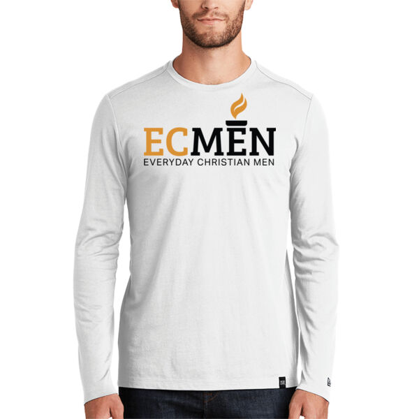 ECM_B - Heritage Blend Long Sleeve Crew Tee Thumbnail