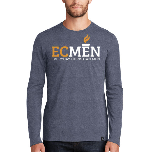 ECM_W  - Heritage Blend Long Sleeve Crew Tee Thumbnail