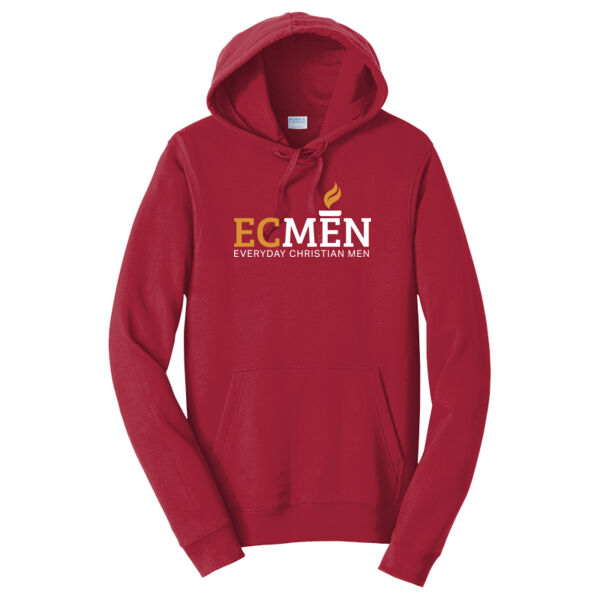 ECM_W  - Fan Favorite Fleece Pullover Hooded Sweatshirt Thumbnail